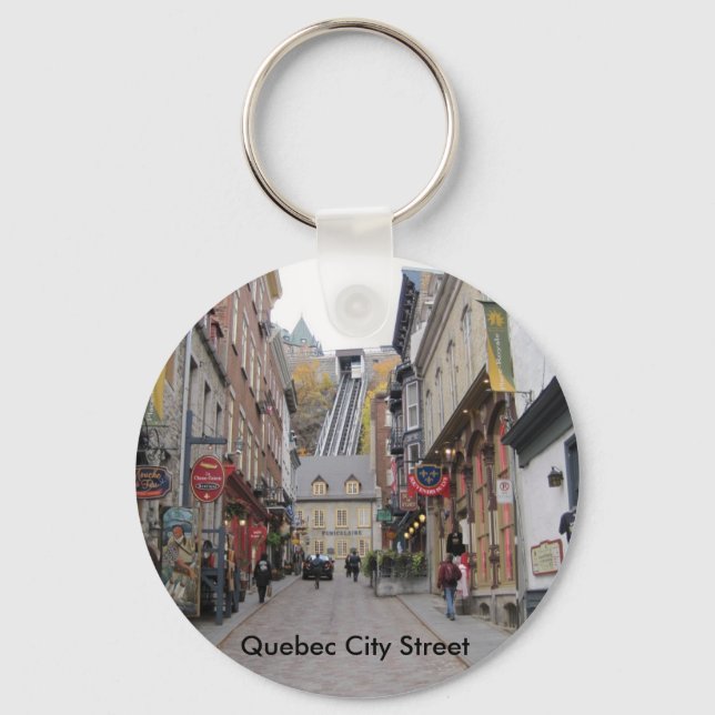 Porte-clés Rue Québec (Recto)