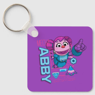 Porte-clés Rue Sésame Mécaniciens Abby Cadabby