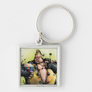 Porte-clés Rufus avec Popcorn