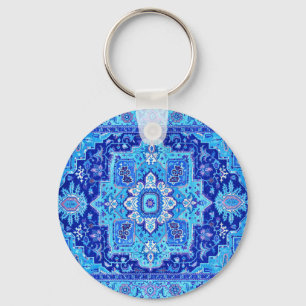 Porte-clés RUG PERSIEN - Bleu
