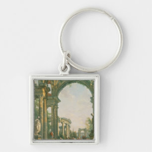 Porte-clés Ruines classiques, XVIIIème siècle
