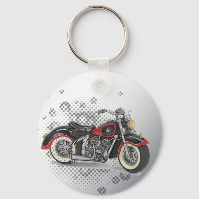 Porte-clés Russe grunge Motorcyle Mariage Moker (Recto)