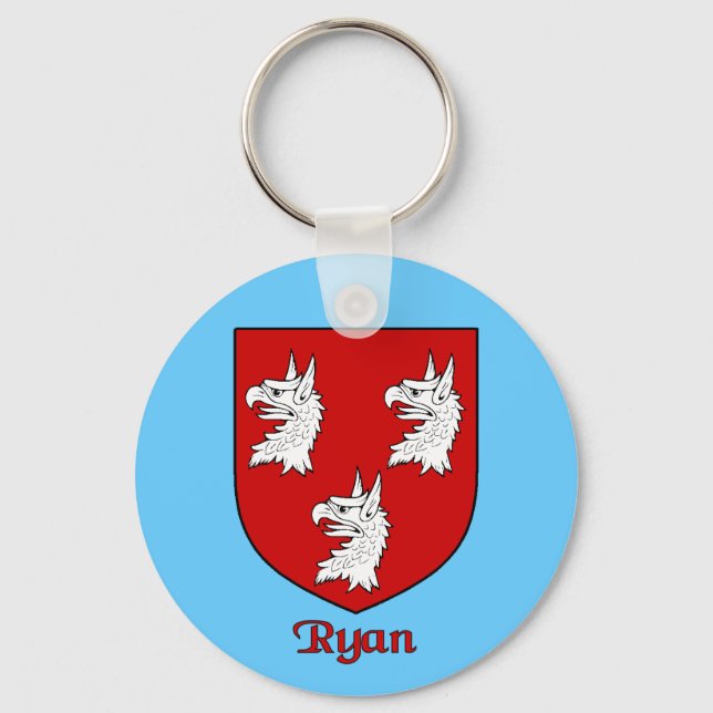 Porte-clés Ryan Family Shield Porte - clé (Recto)