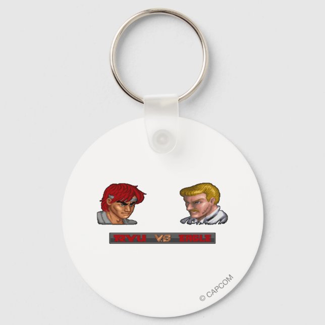 Porte-clés Ryu Vs Eagle (Recto)