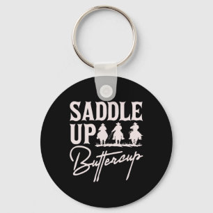 Porte-clés Saddup Buttercup Cowboy Cowgirl Southern Wester