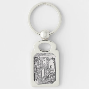 Porte-clés Saint Albert le Grand Docteur Universel Art