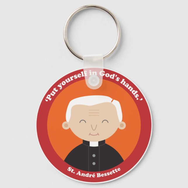 Porte-clés Saint André Bessette (Recto)