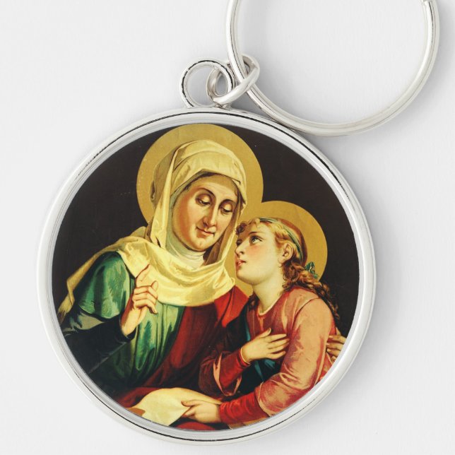 Porte-clés Saint Ann et Vierge Marie (Devant)