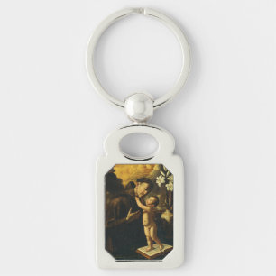 Porte-clés Saint Antoine de Padoue avec l'Enfant Jésus