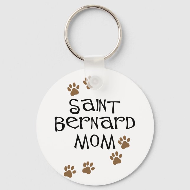 Porte-clés Saint Bernard Maman (Recto)