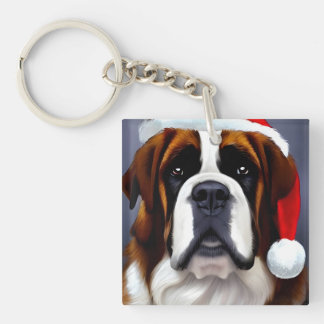 Porte-clés Saint Bernard Noël