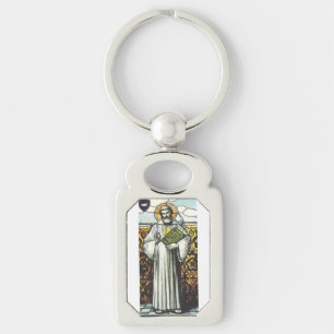 Porte-clés Saint Colomban missionnaire irlandais