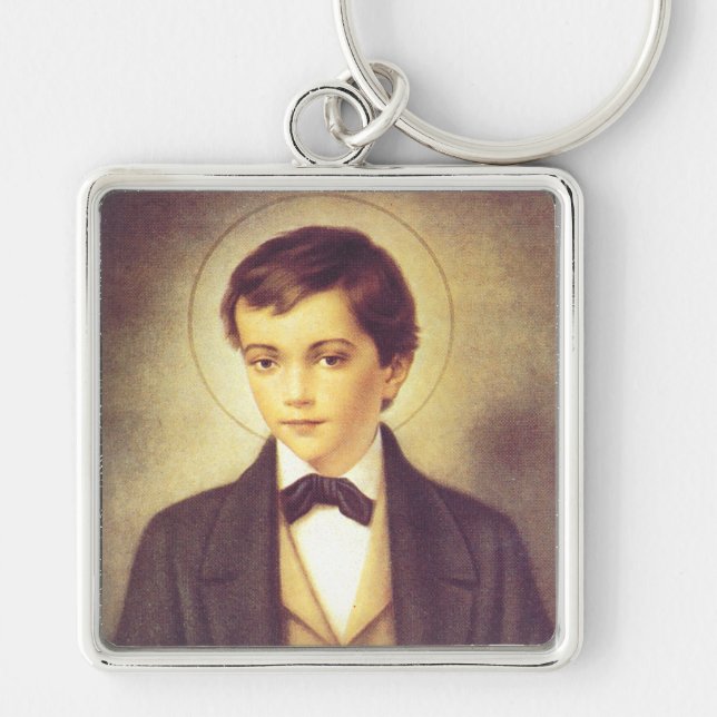 Porte-clés Saint Dominic Savio étudiant de John Bosco (Devant)