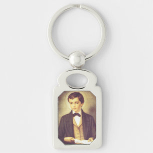 Porte-clés Saint Dominic Savio étudiant de John Bosco
