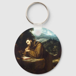 Porte-clés Saint François d'Assise Père Séraphique Beaux-Arts