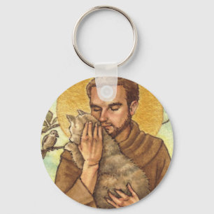Porte-clés Saint François porte - clé
