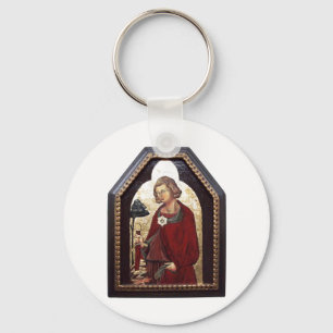 PORTE-CLÉS SAINT GALGANO / LÉGENDE DE L'ÉPÉE DANS LE ROCHER