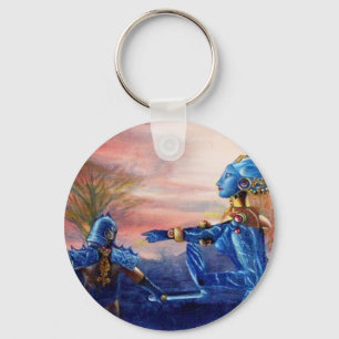 PORTE-CLÉS SAINT GEORGE ET ALIEN DRAGON