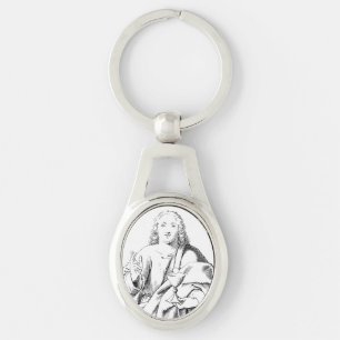 Porte-clés Saint Jean l'Apôtre et Évangéliste bien-aimé