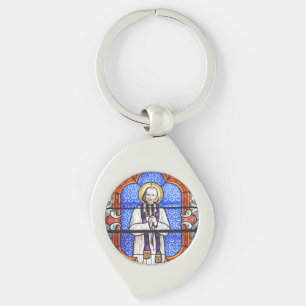 Porte-clés Saint Jean Vianney Guide d'Âme Premium Impression 