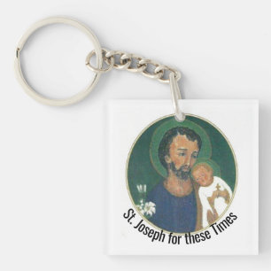 Porte-clés Saint Joseph pour ces temps