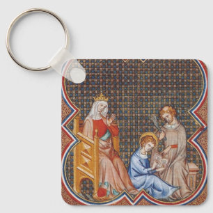 Porte-clés Saint-Louis IX de France