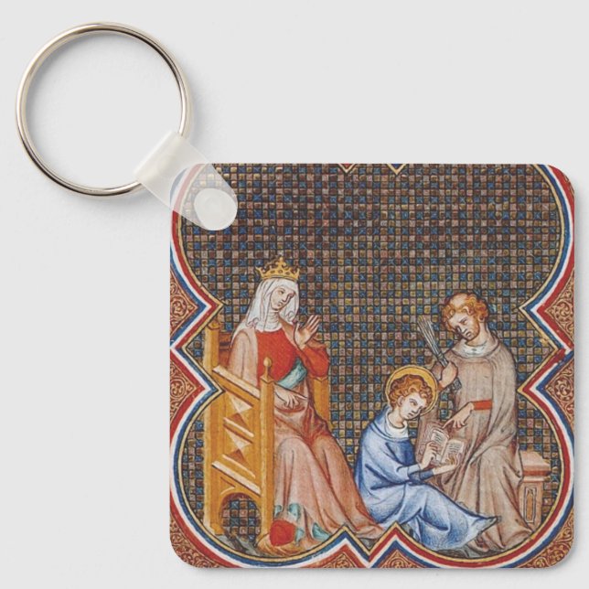 Porte-clés Saint-Louis IX de France (Recto)