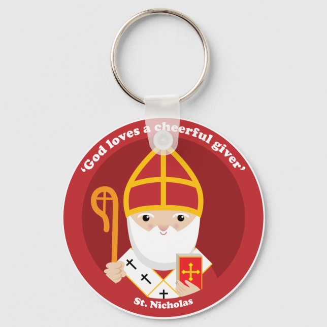 Porte-clés Saint Nicolas (Recto)