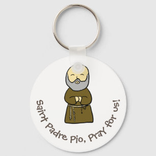 Porte-clés Saint Padre Pio Porte - clé