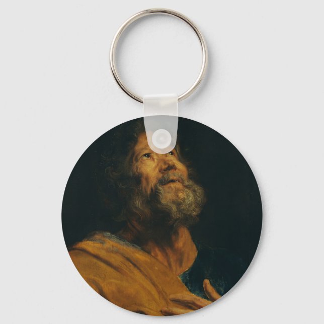 Porte-clés Saint Peter par Antoon van Dyck (Recto)