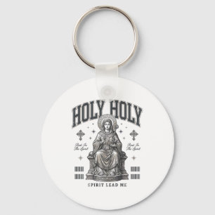 Porte-clés Saint Saint Gravure Vintage Design de T-Shirt Reli