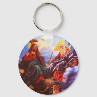 Porte-clés Saint-Trinité Père Fils Saint-Esprit Porte - clé