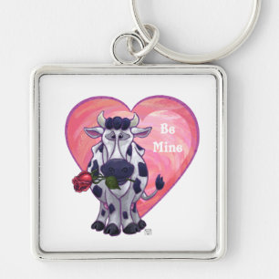 Porte-clés Saint Valentin de la vache