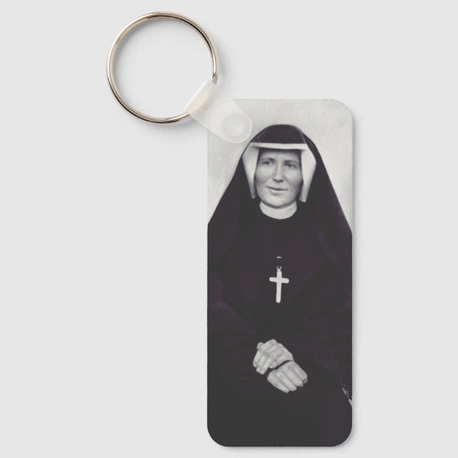 Porte-clés Sainte Faustine Kowalska (Recto)