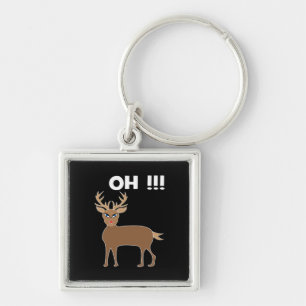 Porte-clés Saison de cerfs de Noël Style Rétro Festif Mignon