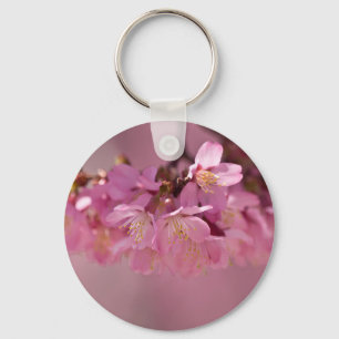 Porte-clés Sakura Cherry Blossoms Delicate Pink Bouquet