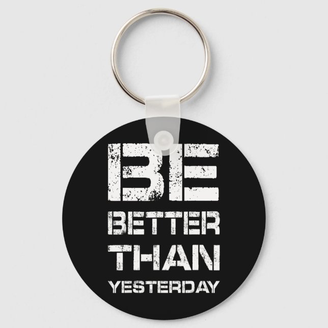 Porte-clés Salle de sport de motivation de gym de travail mie (Recto)