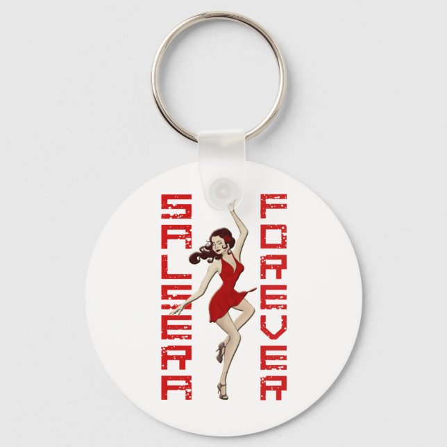 PORTE-CLÉS SALSERA FOREVER (Recto)