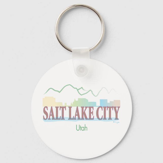 Porte-clés Salt Lake City, Utah (Recto)