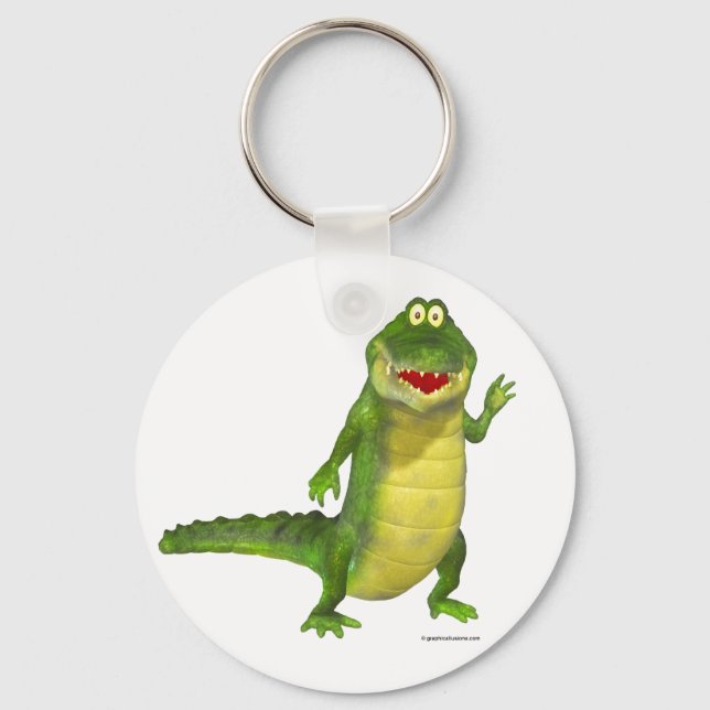 Porte-clés Salty the Crocodile Keyring (Recto)