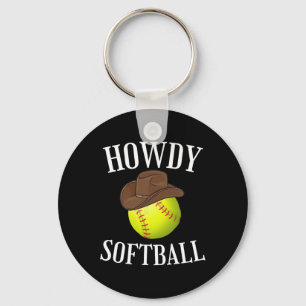 Porte-clés Salut Cowboy Cowgirl Western Amateur de Softll 