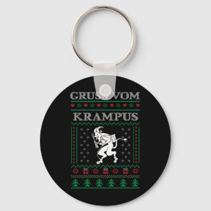 Porte-clés Salut de Krampus Goth Sweat de Noël laid Kram