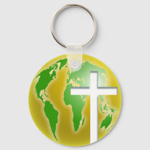 Porte-clés Salut du monde