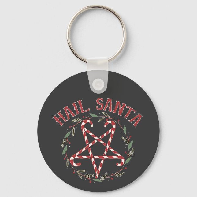 Porte-clés Salut Satan Noël Krampus Xmas Devil Candy (Recto)