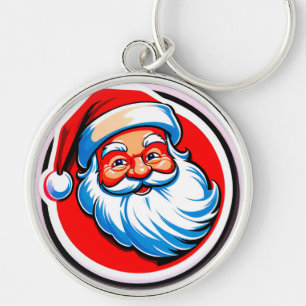 Porte-clés Salutation Joyeuse du Père Noël