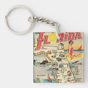 Porte-clés Salutations de Floride
