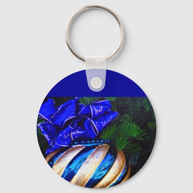 Porte-clés Salutations de saison_ (Recto)