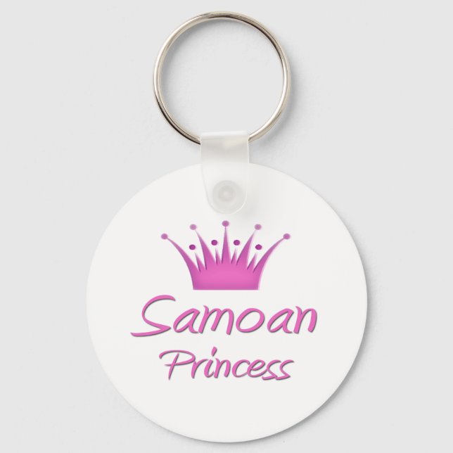 Porte-clés Samoan Princess (Recto)