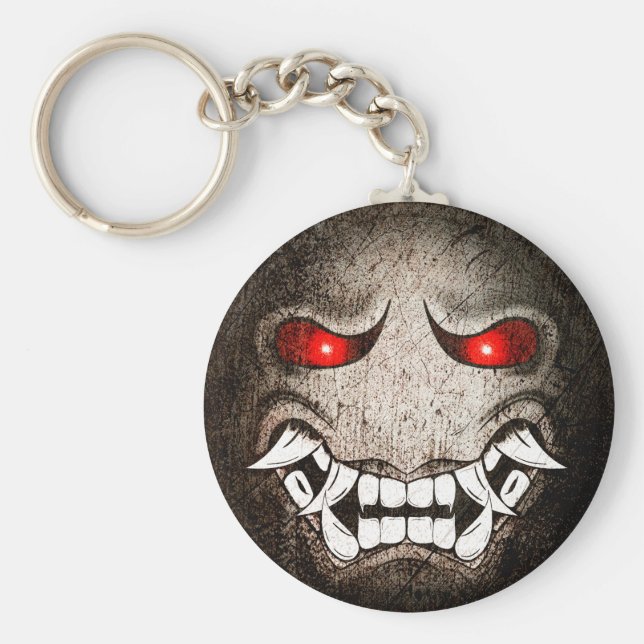 Porte-clés Samouraïmoji Vintage Keychain (Front)