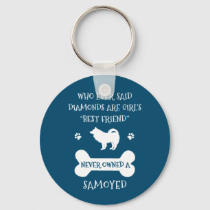 Porte-clés Samoyed Dog Best Friend